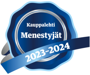 Kauppalehden kestomenestyjä 2023-2024 logo